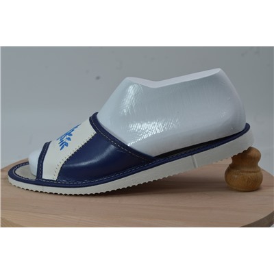 017-3-35 Обувь домашняя (Тапочки кожаные) размер 35